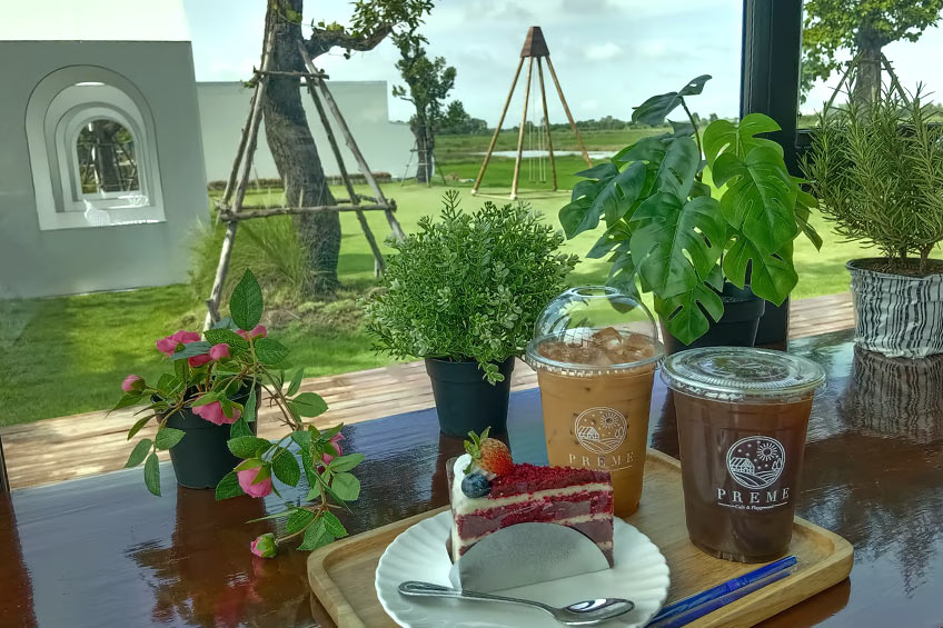 PREME Cafe คาเฟ่อยุธยา ร้านกาแฟใกล้ฉัน