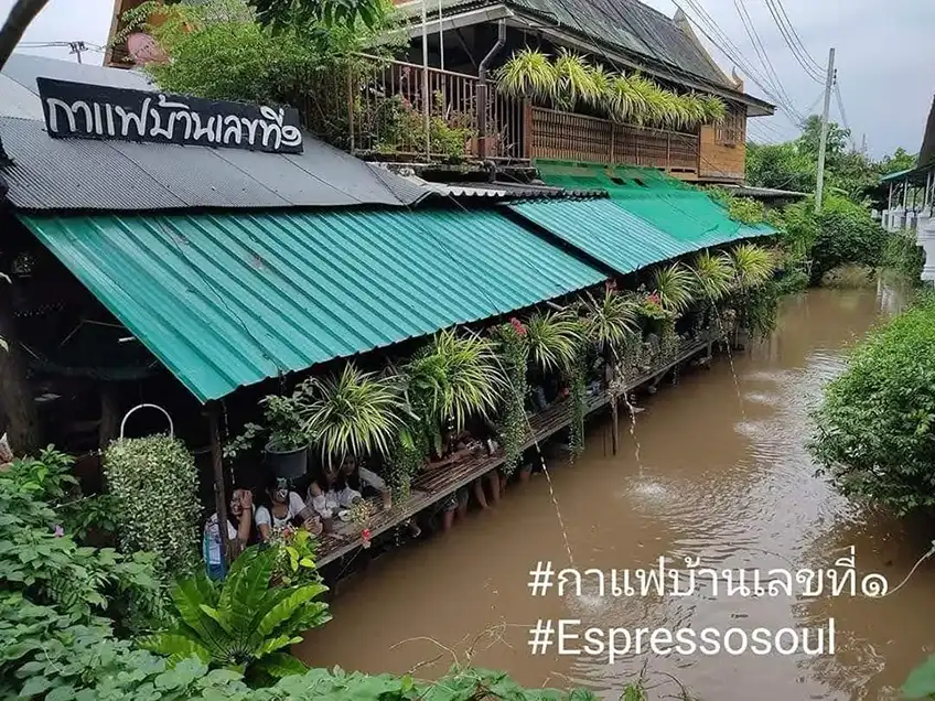 ร้านอาหารริมน้ำ นนทบุรี ร้านอาหารบรรยากาศดี ร้านอาหารใกล้กรุงเทพ อัปเดต 2023