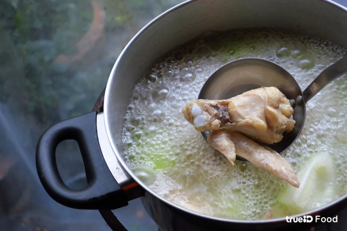 แจกสูตร ไก่ตุ๋นฟัก มะนาวดอง สูตรอาหาร