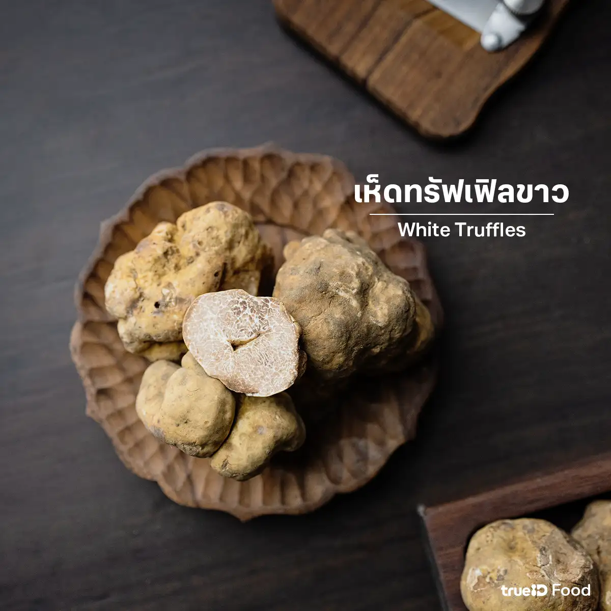 อาหารที่แพงที่สุดในโลก เห็ดทรัฟเฟิลขาว
