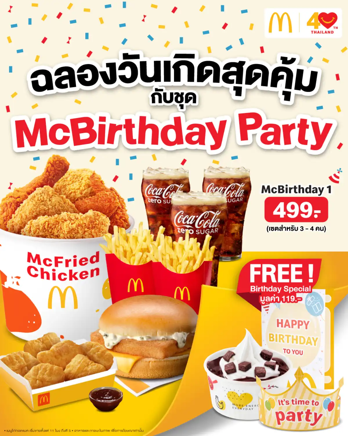 ปรับแต่งและใช้งานแม่แบบ วันเกิด ฟรี - Canva, image size:1200x1500