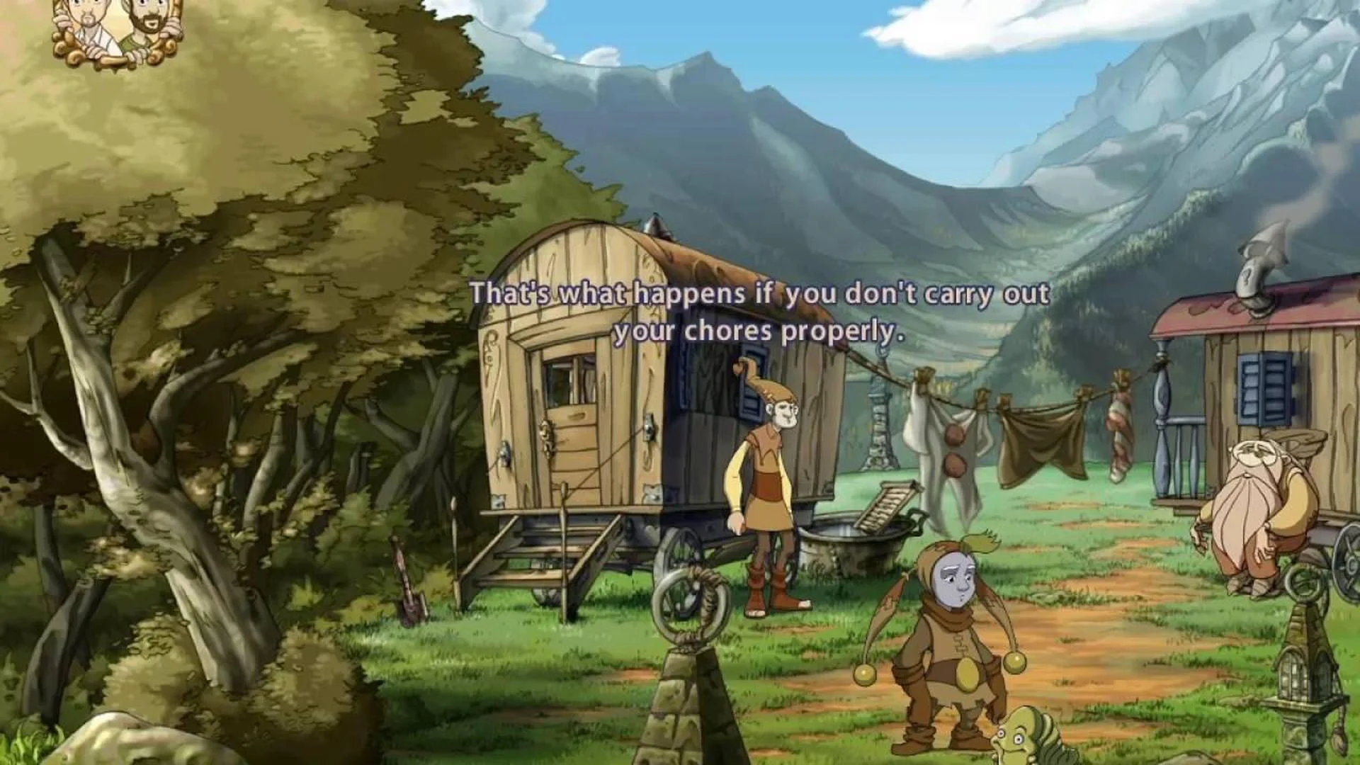 The Whispered World Special Edition screenshot 1