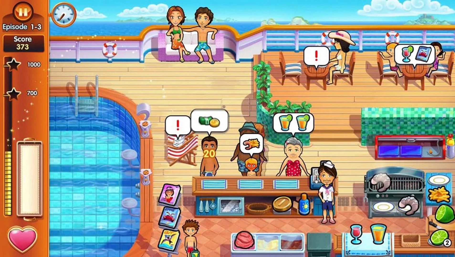 Delicious - Emily's Honeymoon Cruise screenshot 1
