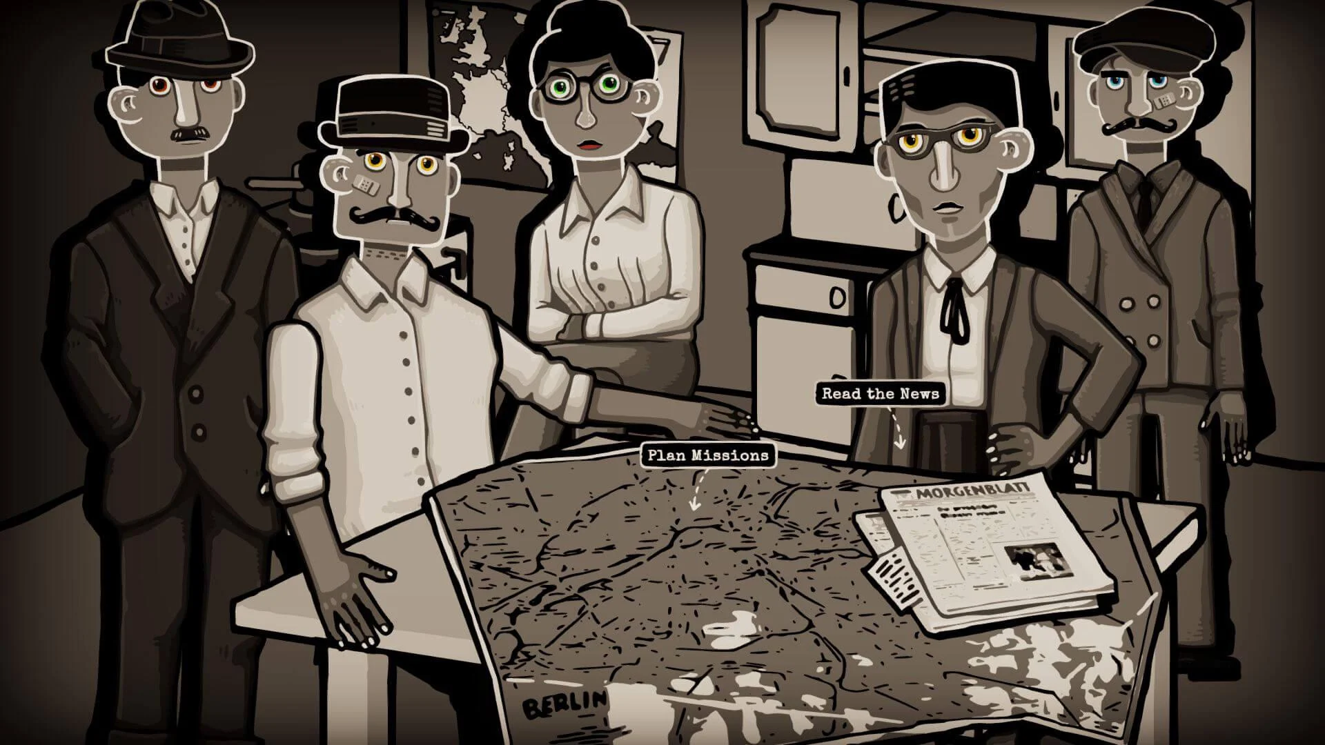 Through the Darkest of Times screenshot 4