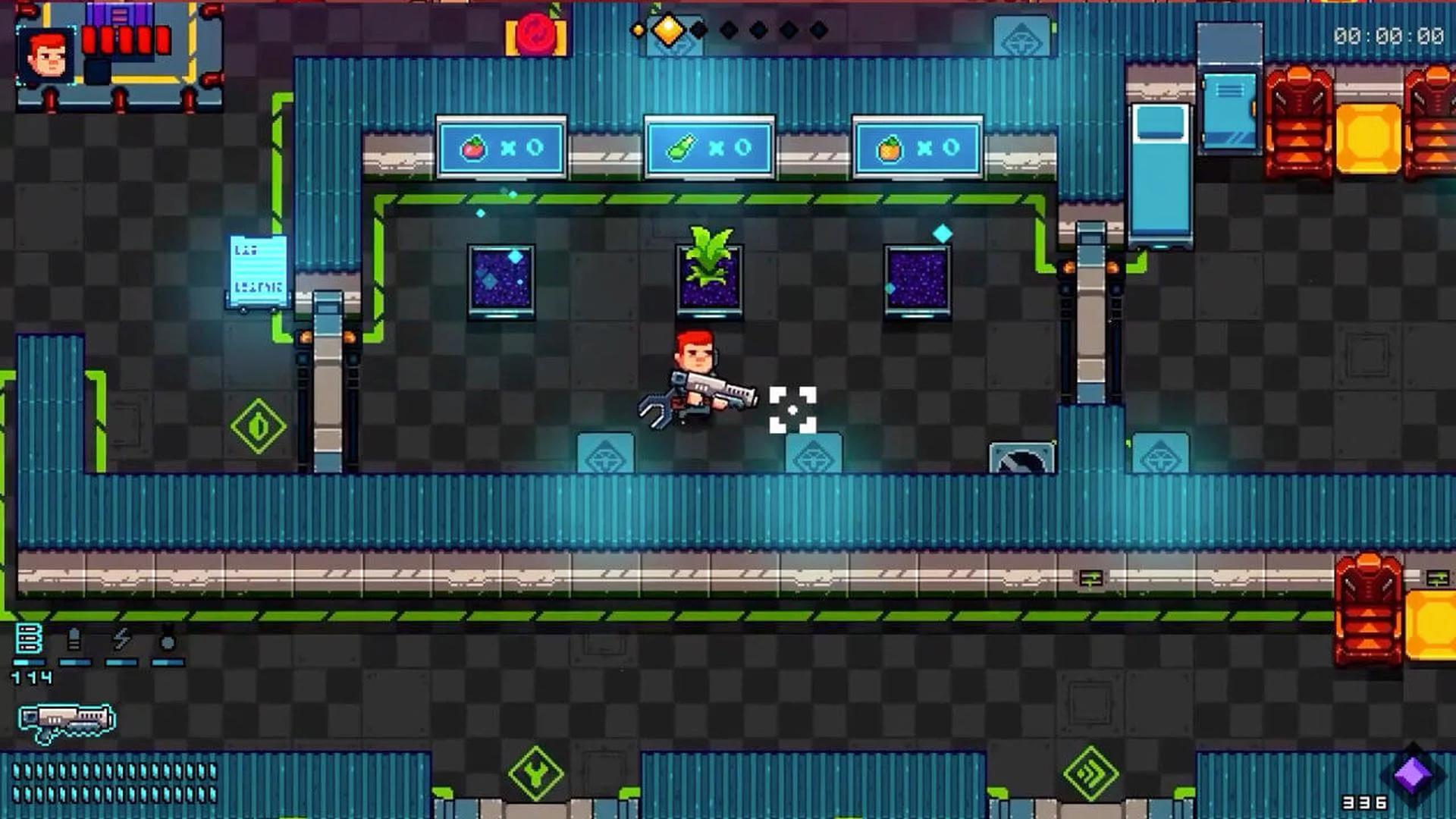 Space Robinson: Hardcore Roguelike Action screenshot 3