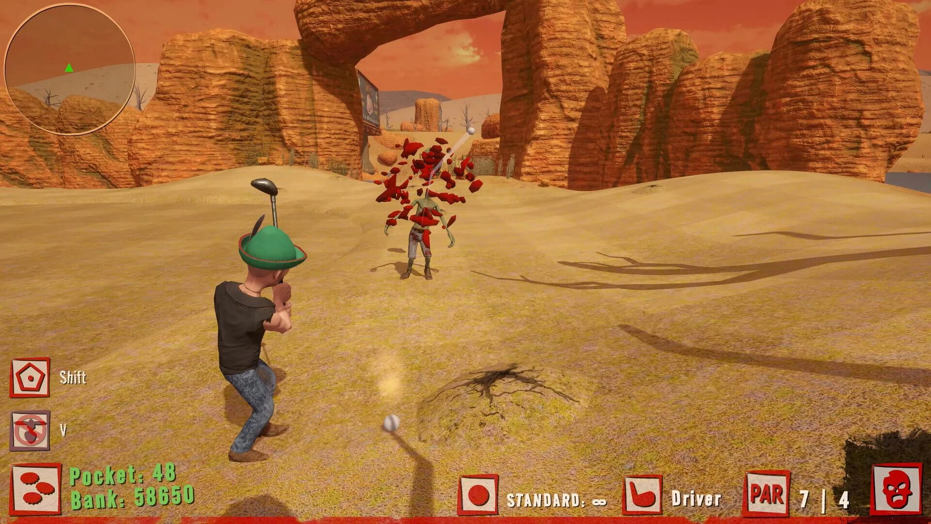 Golf VS Zombies screenshot 4