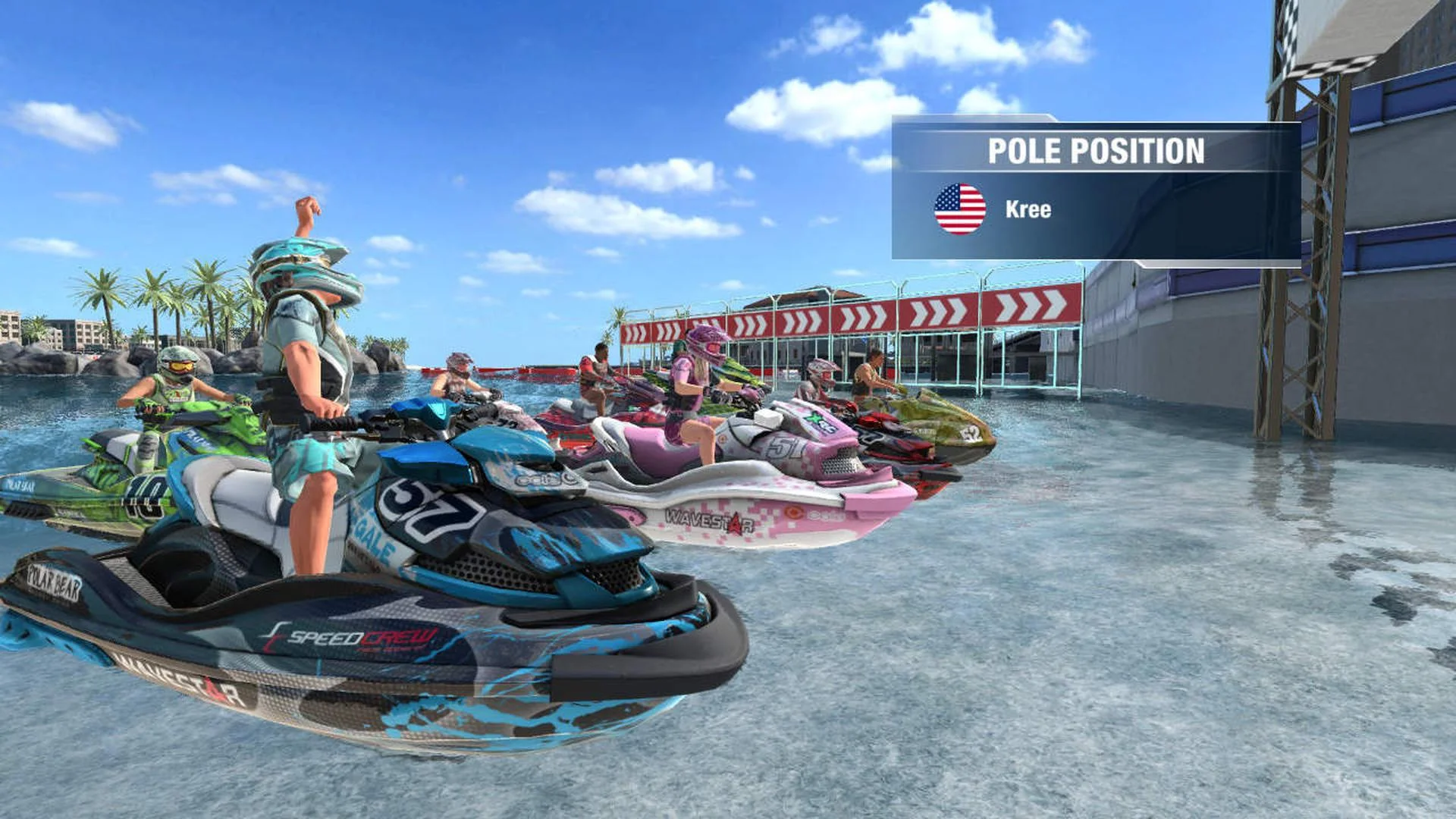 Aqua Moto Racing Utopia screenshot 2