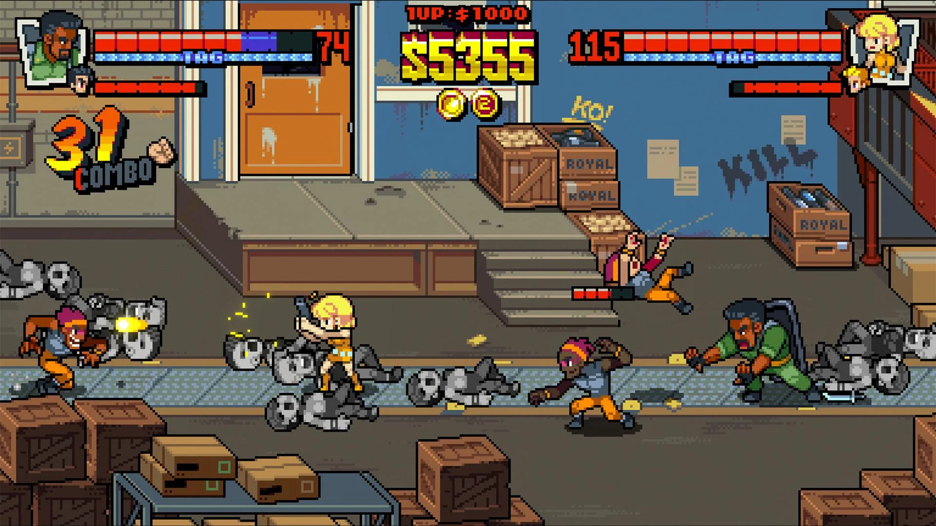 Double Dragon Gaiden: Rise Of The Dragons screenshot 3