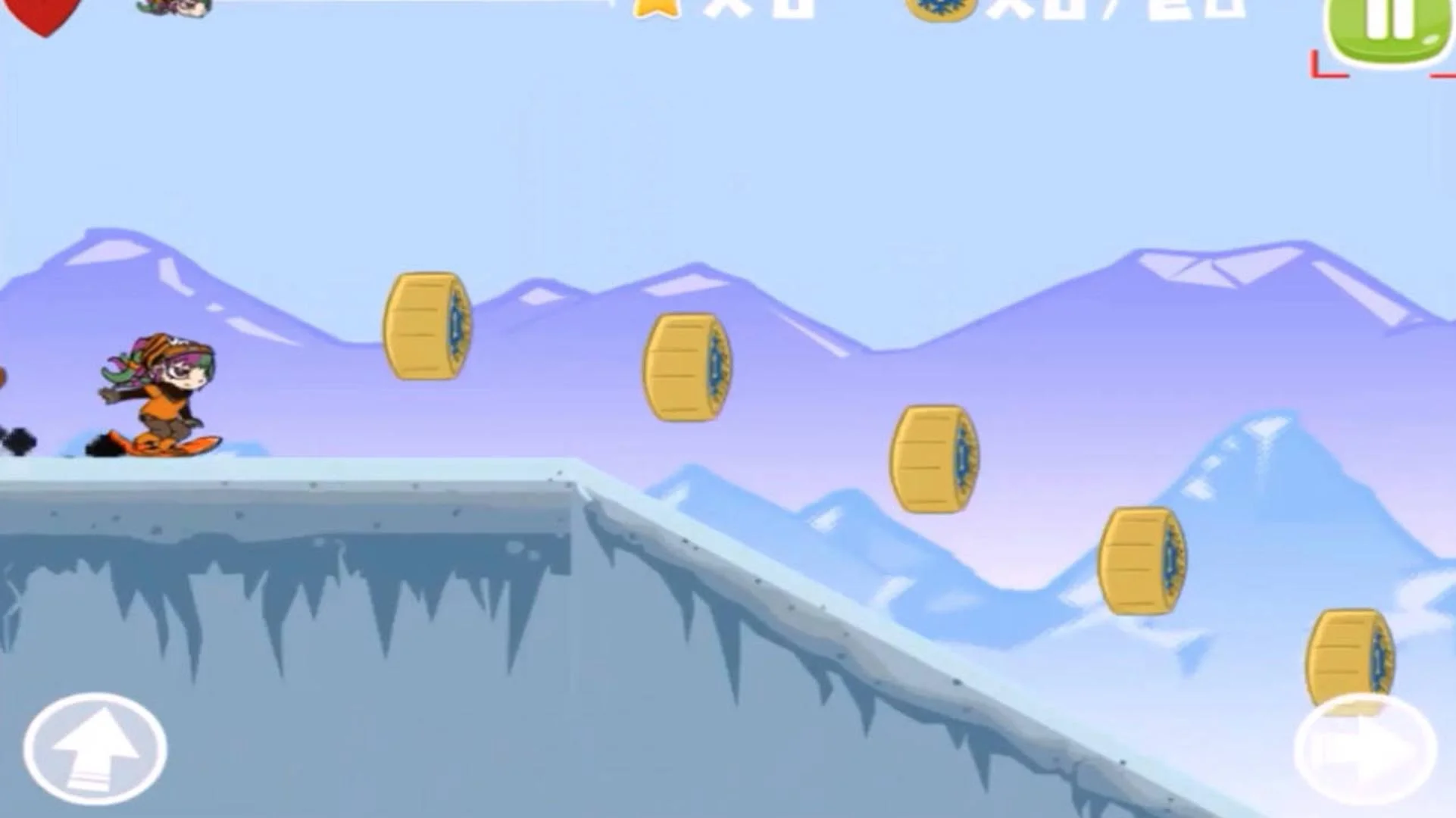 Snowboard Girl screenshot 2