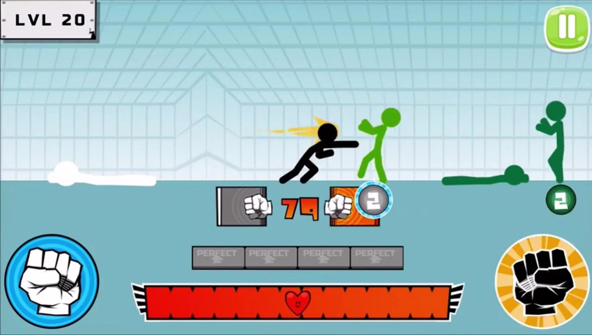 Stickman Fighter: Epic Battles screenshot 1