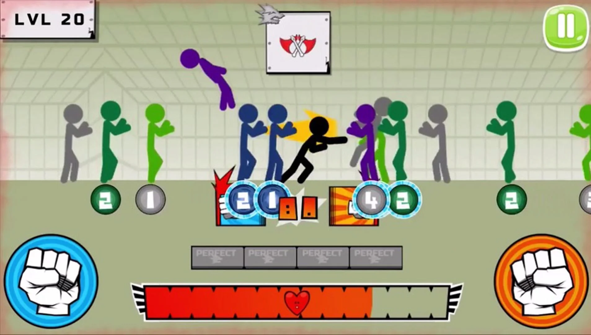 Stickman Fighter: Epic Battles screenshot 3