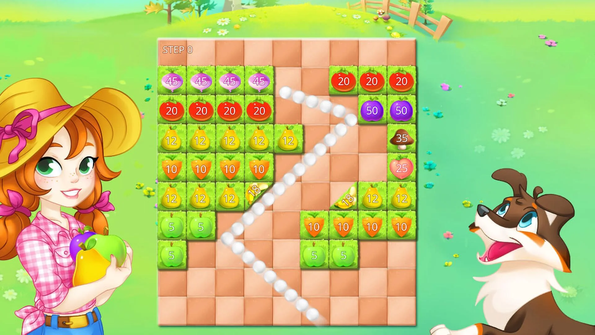 Happy Farm - Harvest Blast screenshot 1