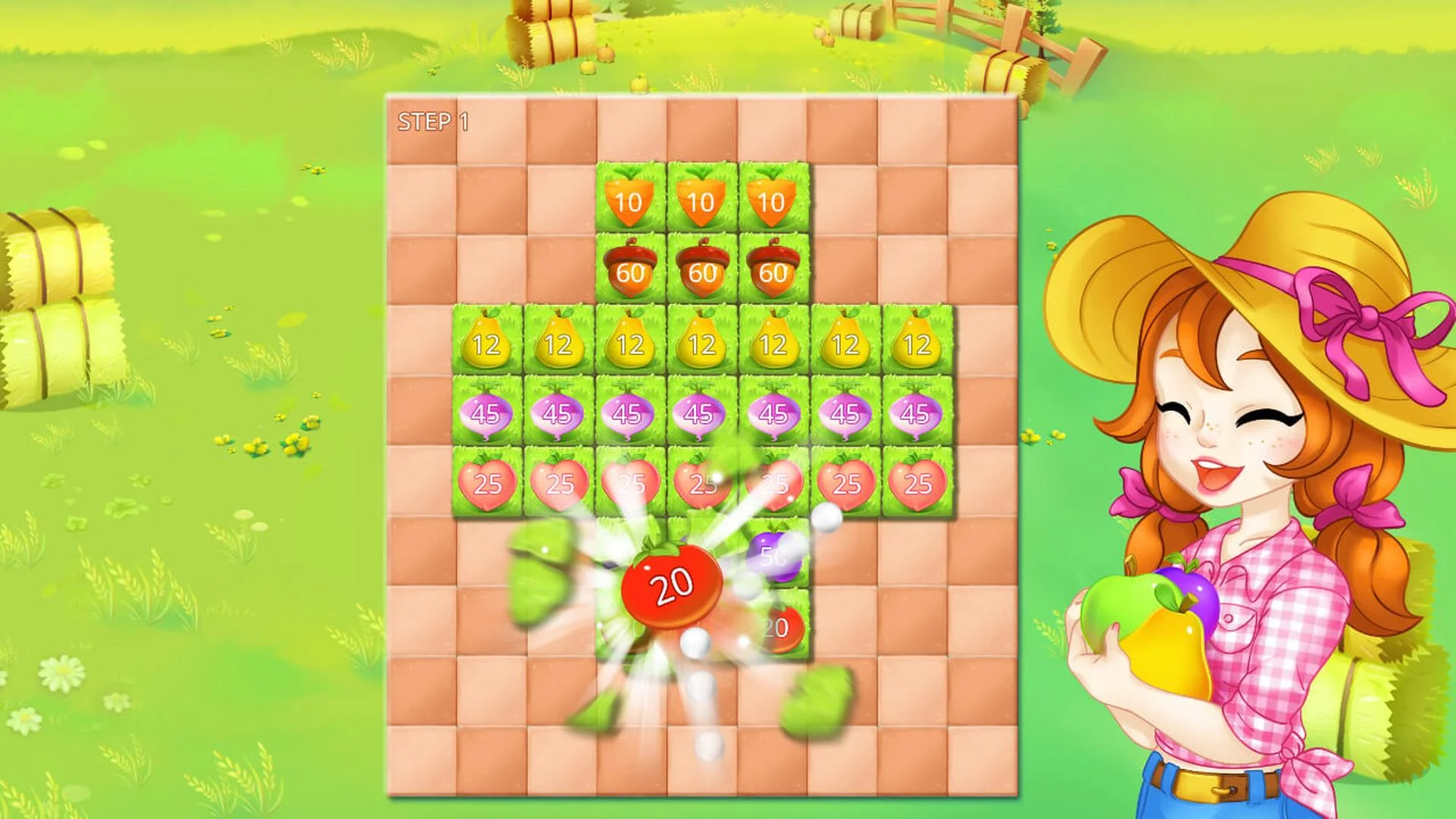 Happy Farm - Harvest Blast screenshot 2
