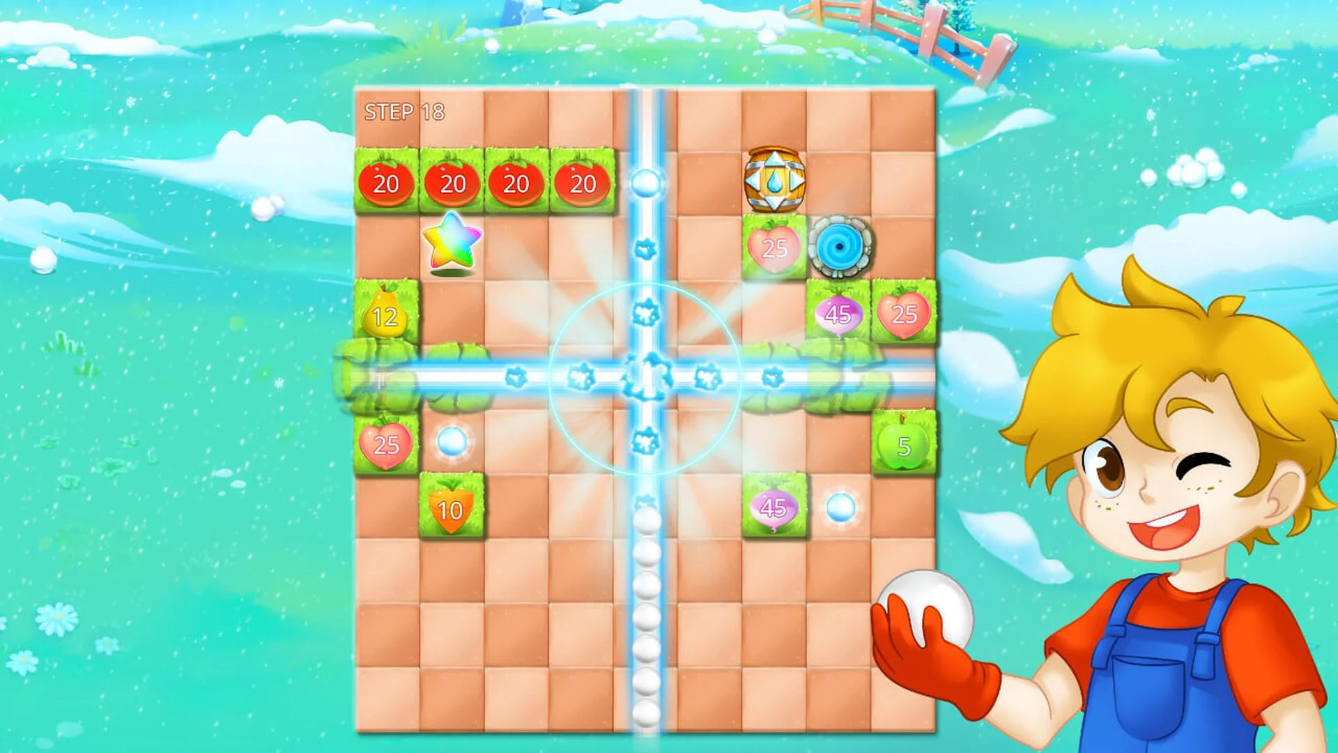 Happy Farm - Harvest Blast screenshot 3