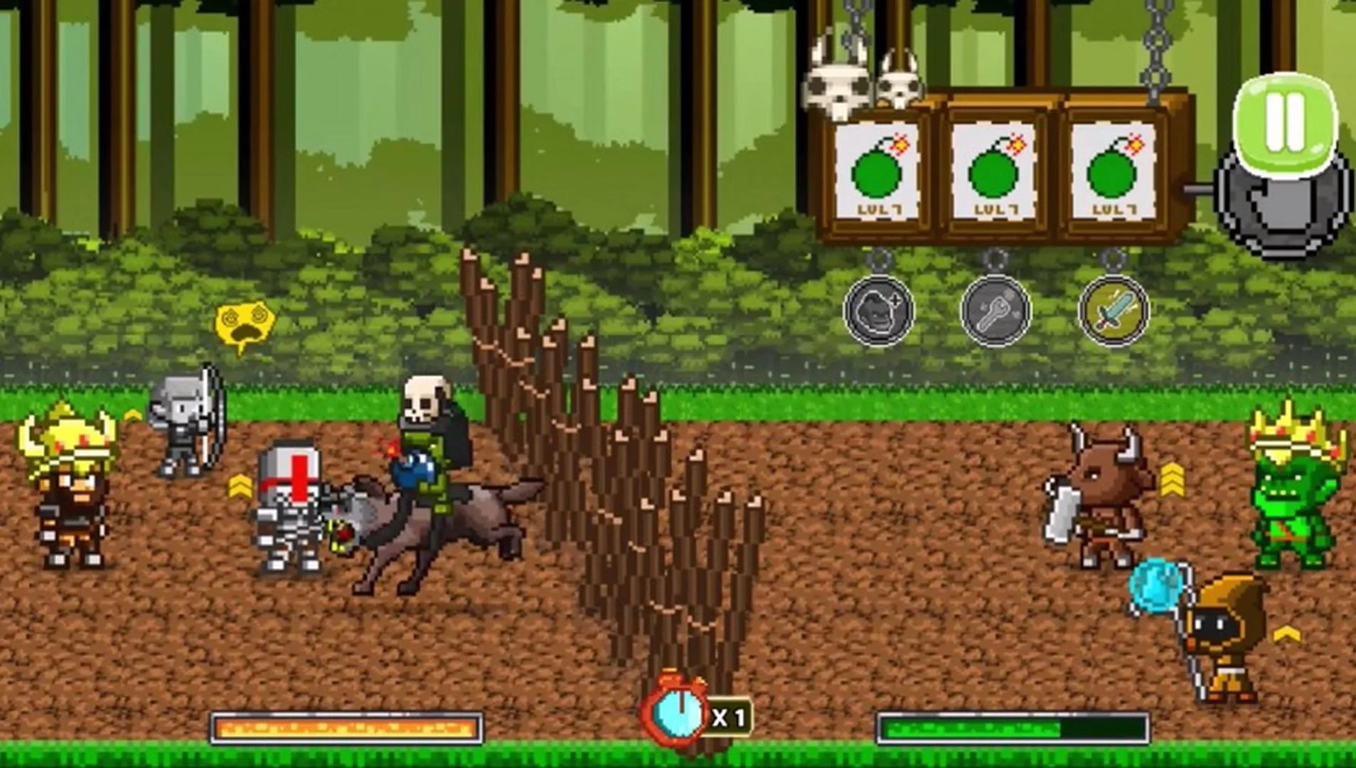 Mini Fighters: Quest & battle screenshot 4