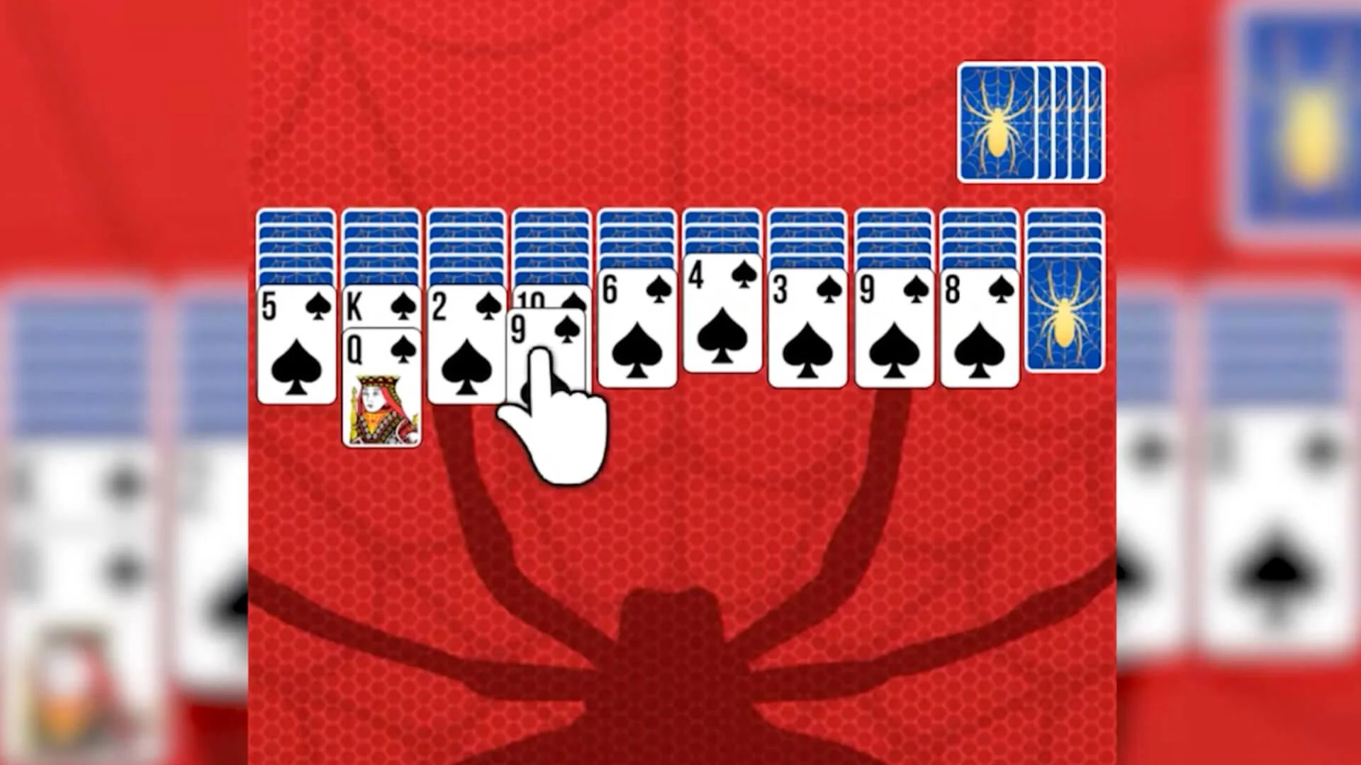 Spider Solitaire screenshot 2