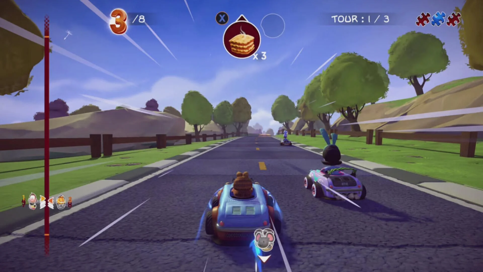 Garfield Kart - Furious Racing screenshot 3