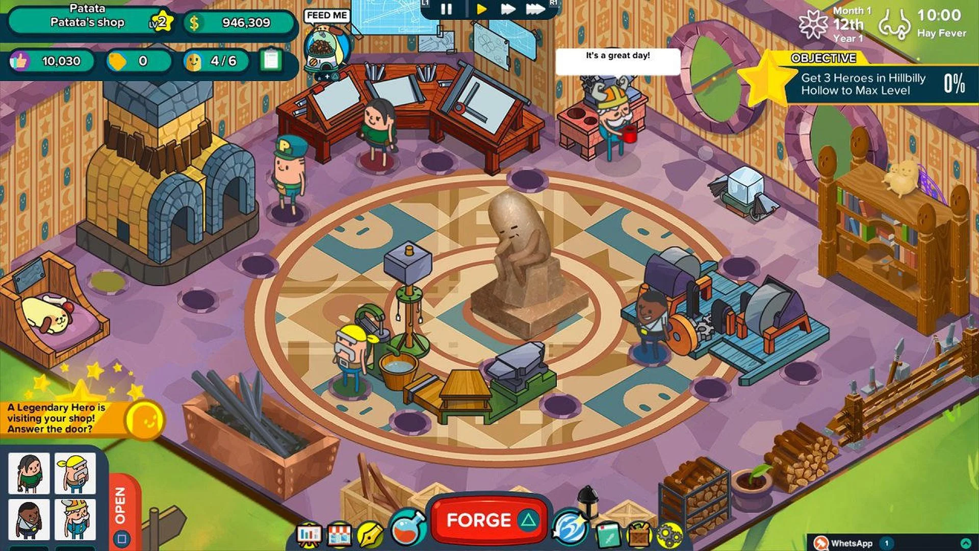 Holy Potatoes! A Weapon Shop?! screenshot 1