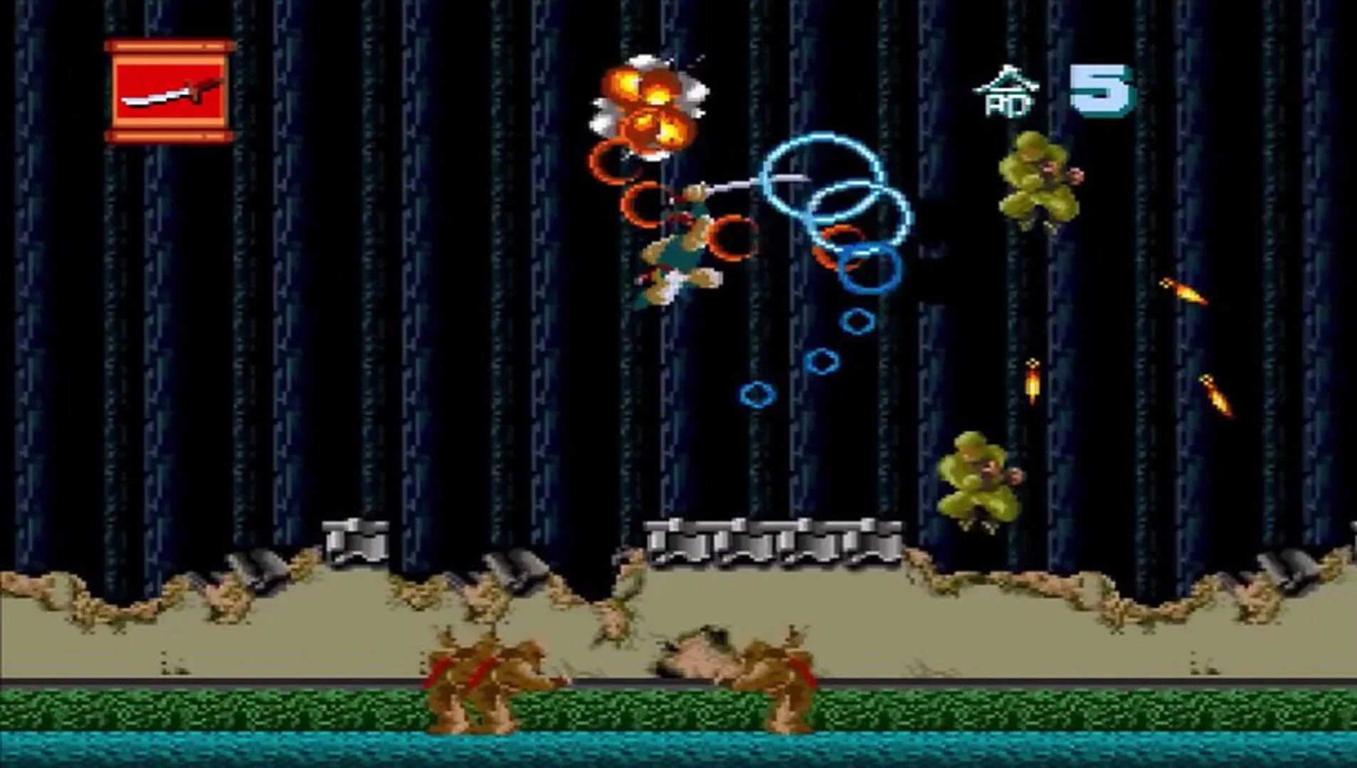 Ninja Spirit screenshot 2