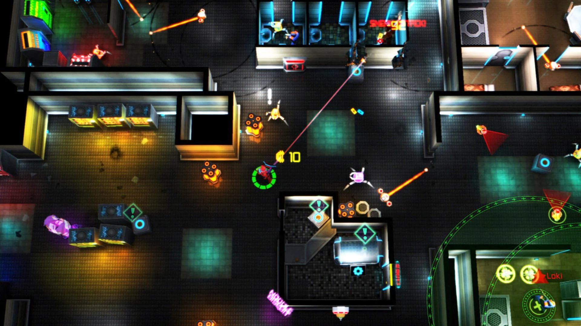 Neon Chrome screenshot 2