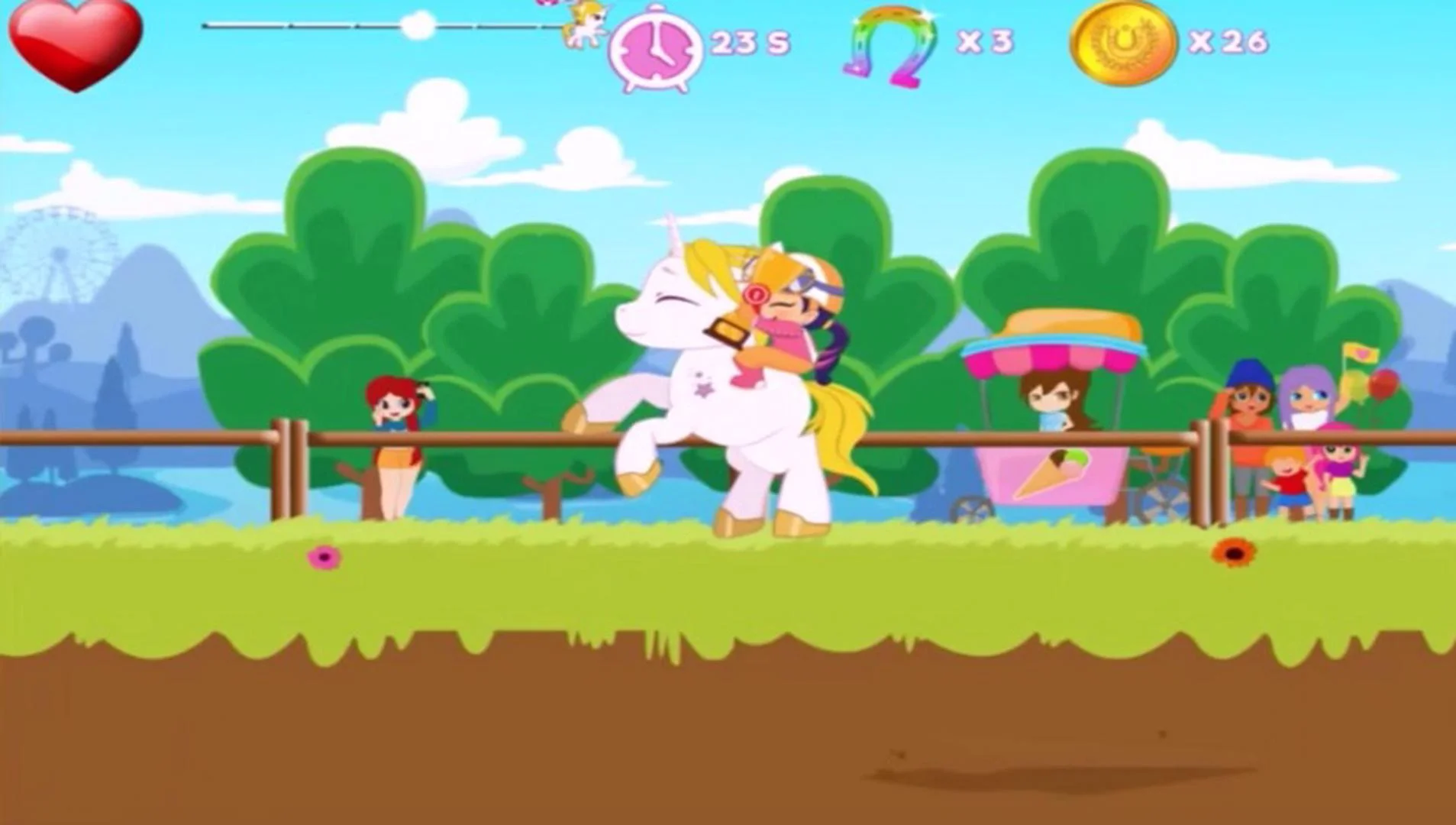 Pony Ride With Obstacles screenshot 4
