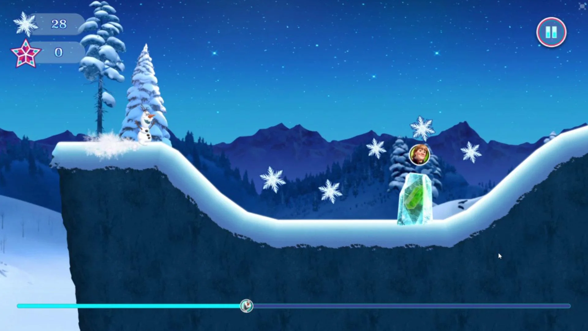 Disney Frozen Rush screenshot 1