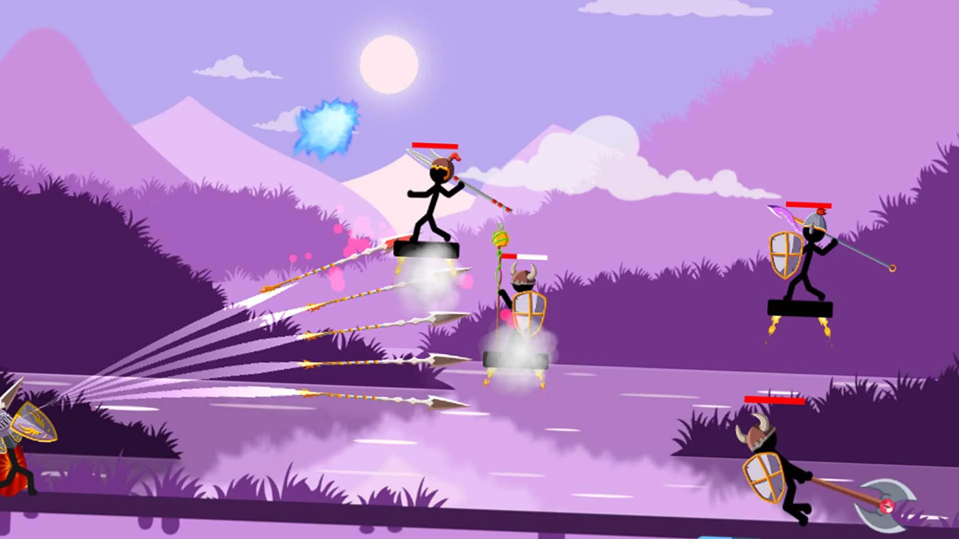 Stickman Archer: Spear Warrior screenshot 1