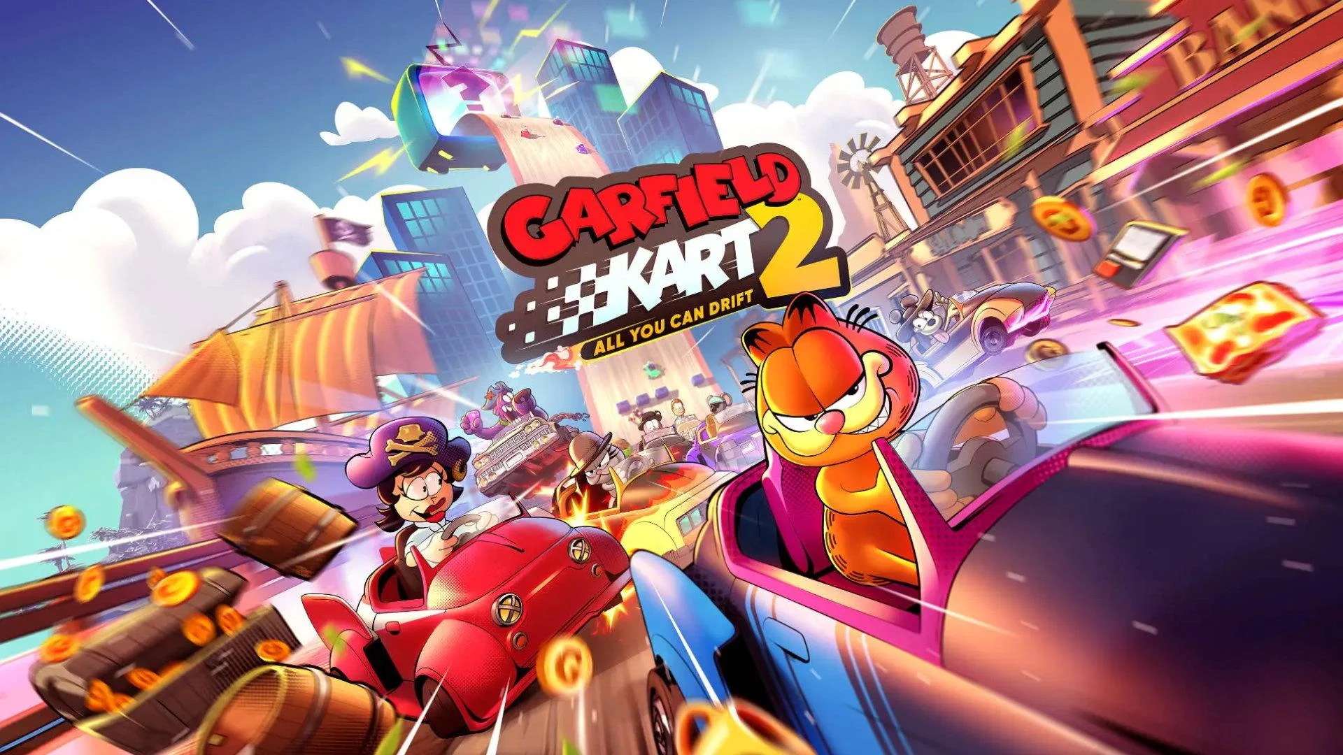 Garfield Kart 2 - All You Can Drift - TrueID Game Hub