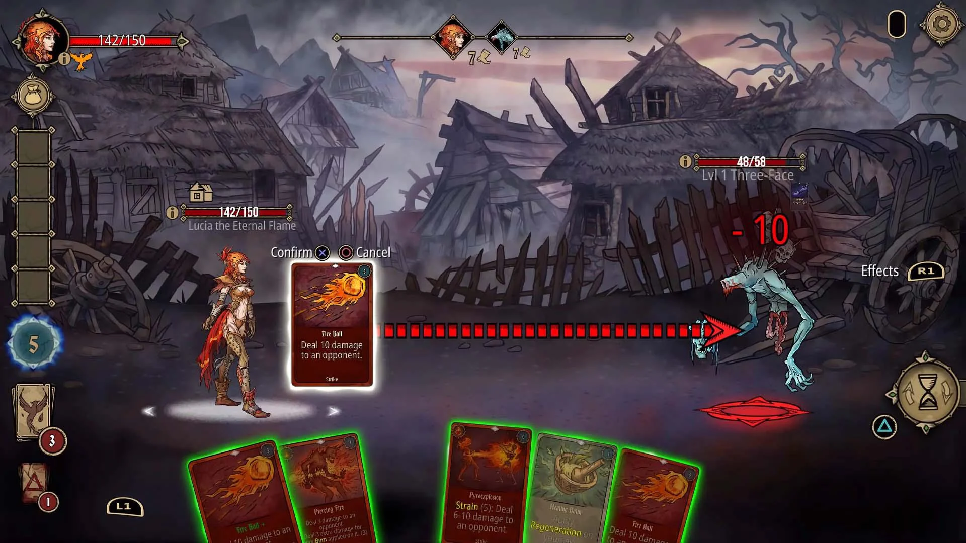 Deck of Ashes screenshot 2