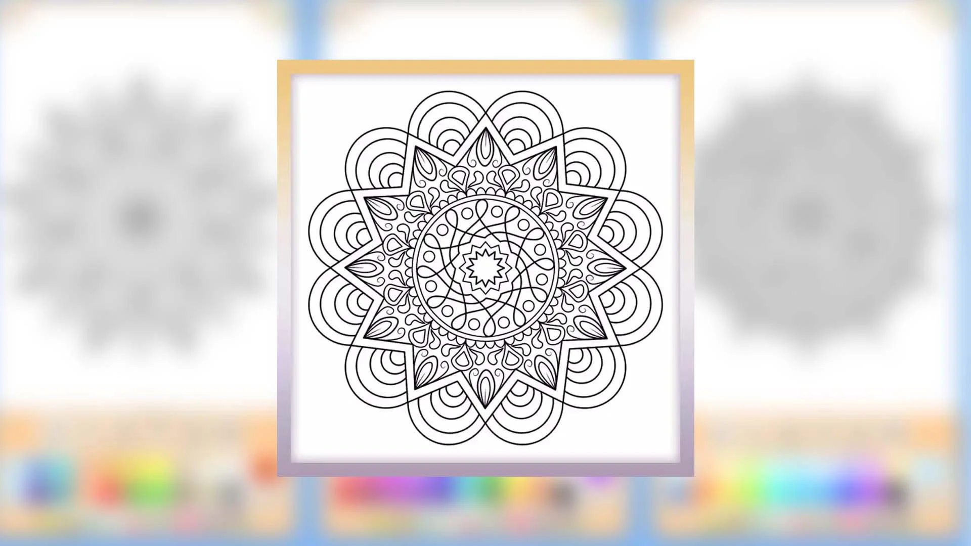 Mandala Coloring Pages screenshot 3