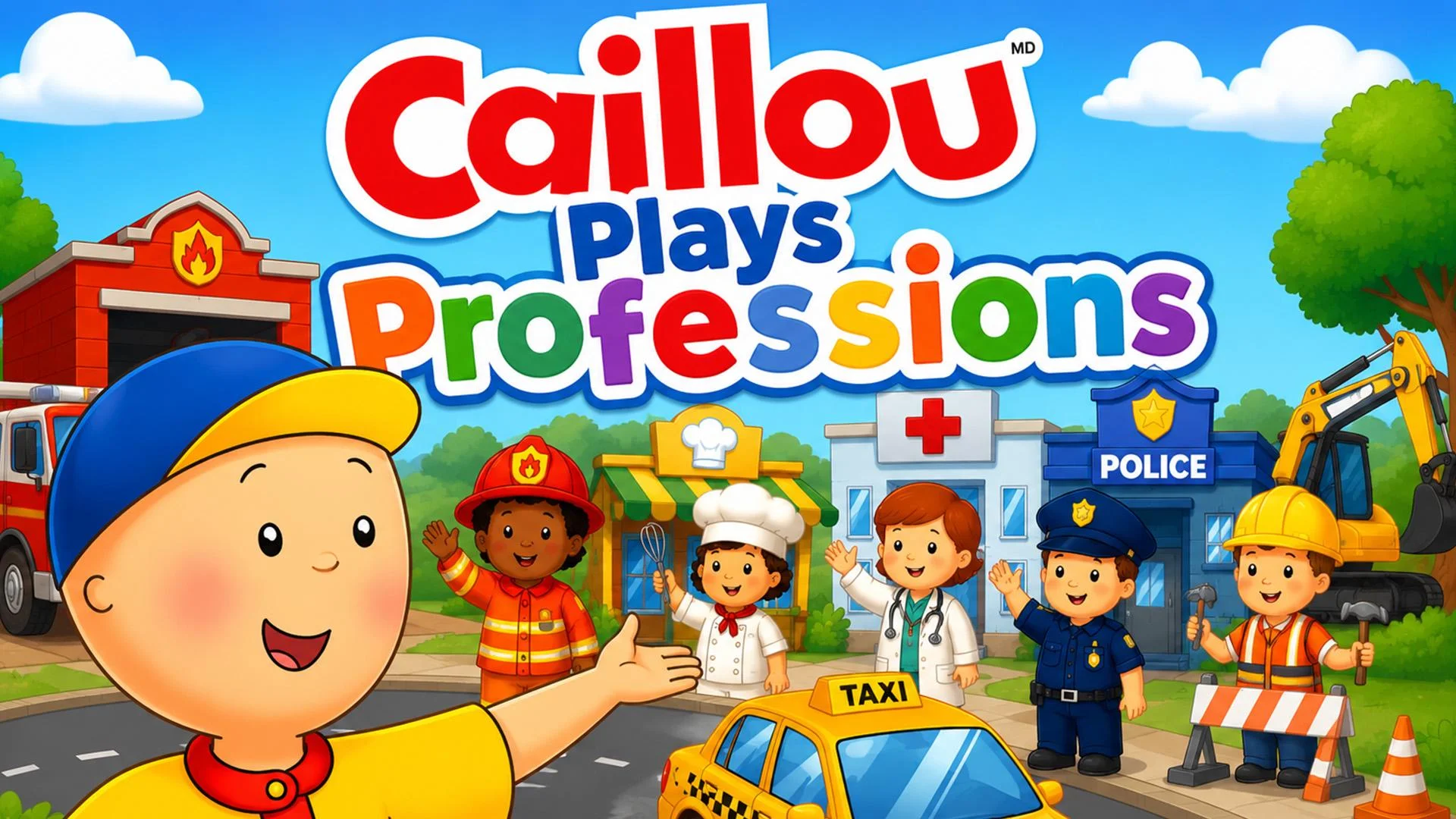 Caillou Professions media