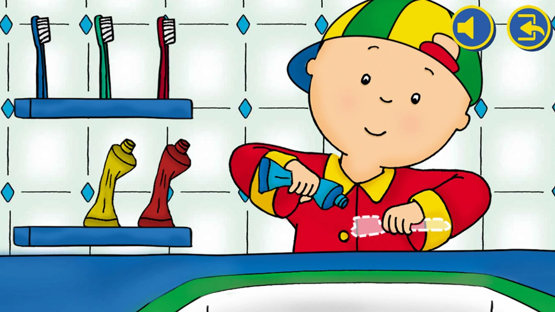 A Day With Caillou screenshot 2