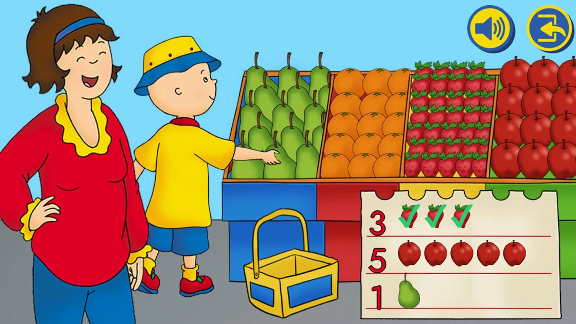 A Day With Caillou screenshot 4