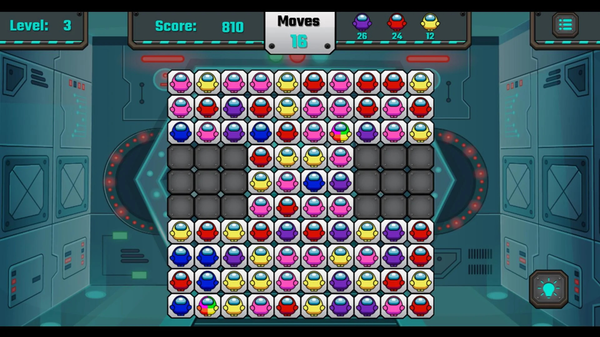 Imposter Match 3 screenshot 1