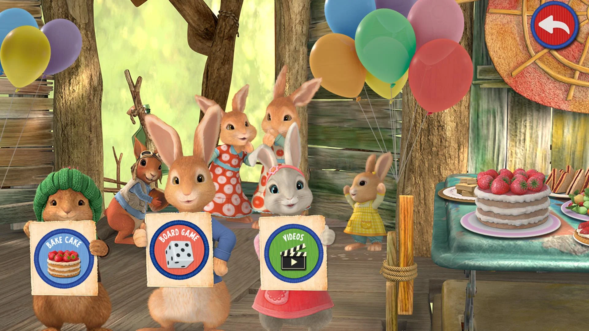 Peter Rabbits Birthday Party screenshot 1