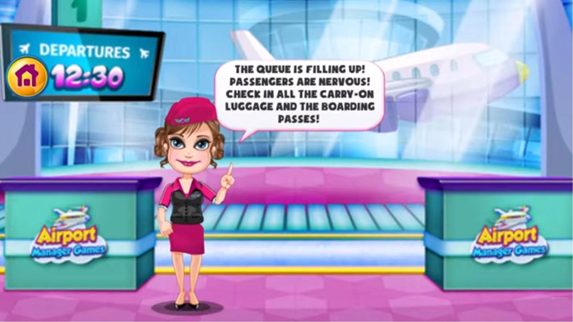 Airport Manager - Flight Attendant Simulator screenshot 4