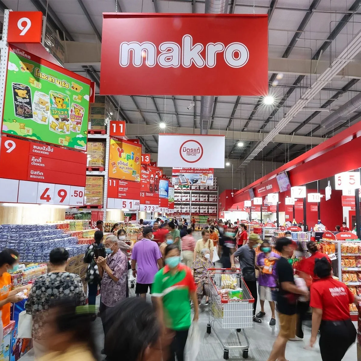 แม็คโครโซนช้อปสุดโปรดพุ่งตัวแรงของเพื่อนๆ คือโซนใดกันบ้าง ?