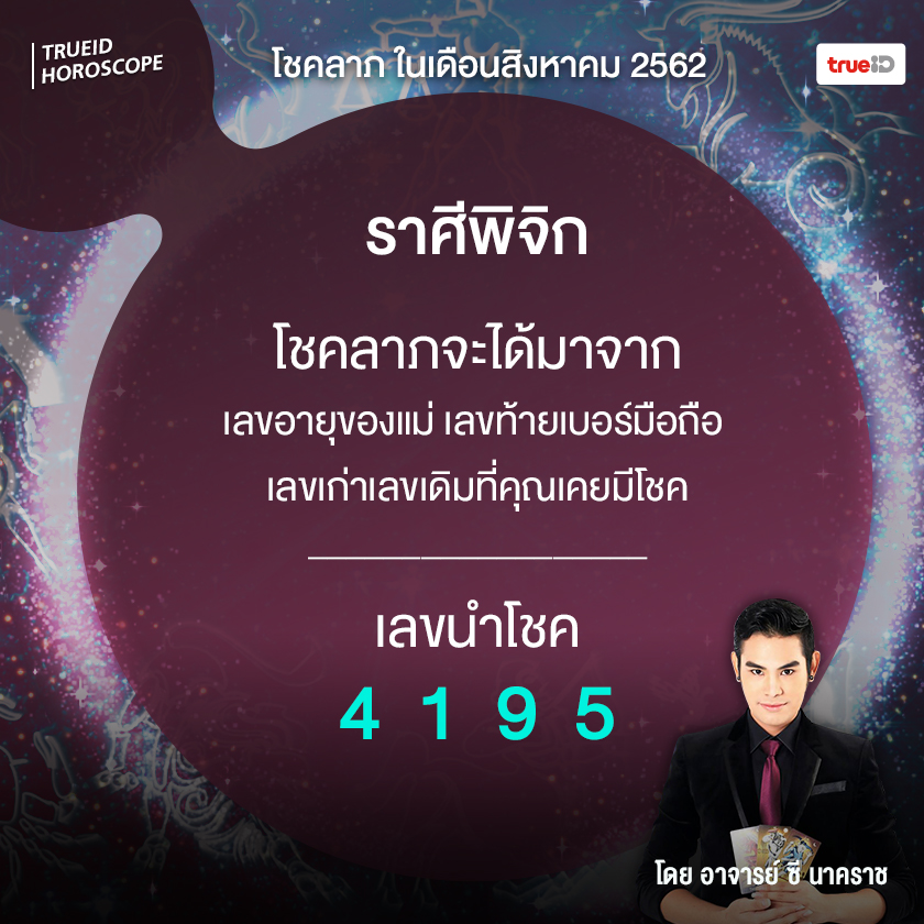 เลขเด็ด เลขมงคล 12 ราศี อาจาร์ย ซี นาคราช