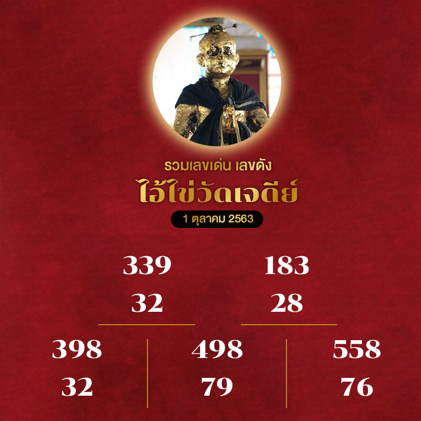 หวยไอ้ไข่ เด็ดไอ้ไข่ หวยไอ้ไข่วัดเจดีย์งวดนี้