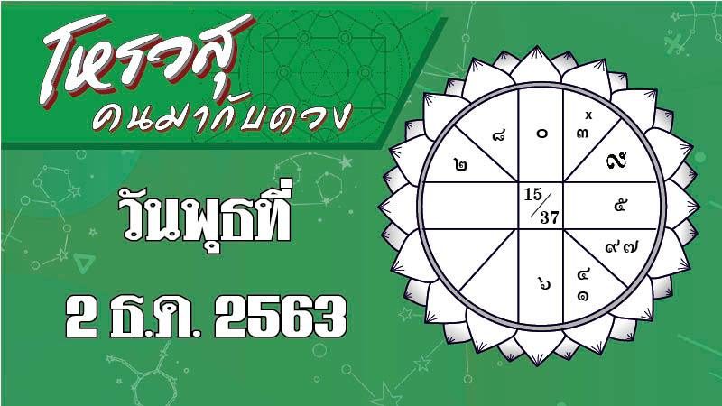 ดวงวันพุธที่ 2 ธันวาคม พ.ศ.2563 ราศีใดชีพจรลงเท้าทั้งวัน ราศีใดการงานจะมีอุปสรรค