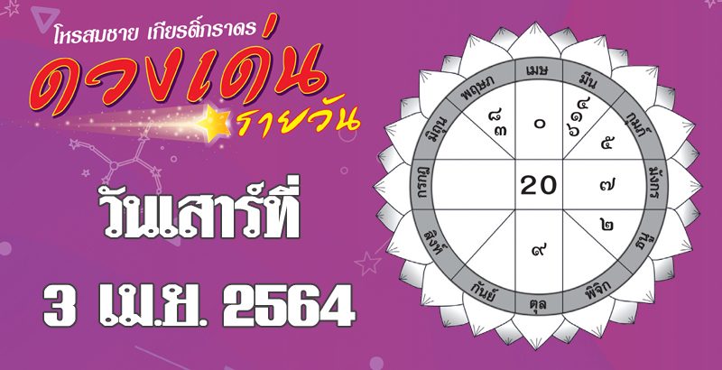 ดวงเด่นรายวัน ราศีใดคนโสดพบรักคนอายุน้อย ราศีใดเสี่ยงโชคเก็งกำไรยิ้มออก