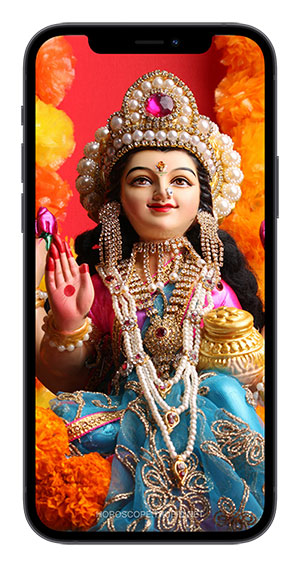 วอลเปเปอร์เสริมดวง ภาพพระแม่ลักษมี เสริมดวงความรักและการเงิน