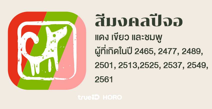 สีมงคลรายปี สีมงคล 12 นักษัตร สีมงคลปี 2566