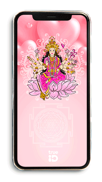 วอลเปเปอร์พระแม่ลักษมี วอลเปเปอร์มงคล เสริมดวง วอลเปเปอร์น่ารัก