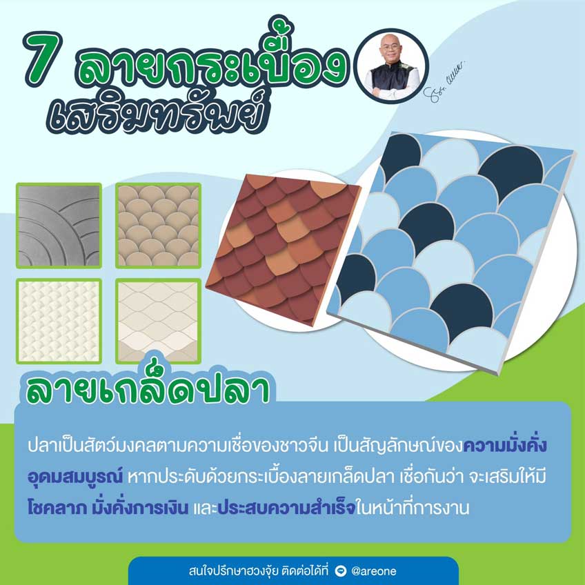 ฮวงจุ้ย ลายกระเบื้อง