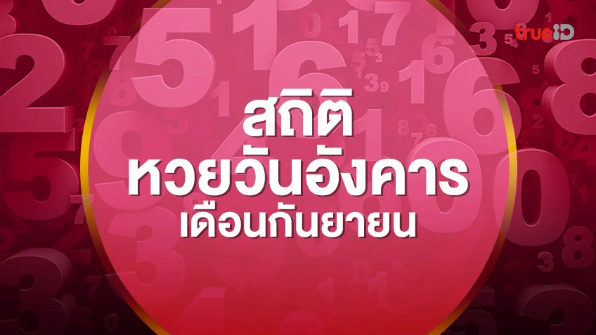 รวมสถิติหวยออกวันอังคาร เดือนกันยายน 2551-2569 เลขไหนออกซ้ำบ่อยสุด