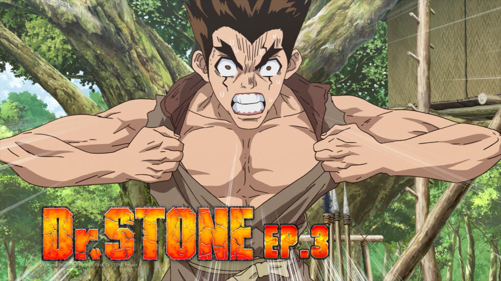 Watch Dr. Stone Episode 3 Online - Weapons of Science