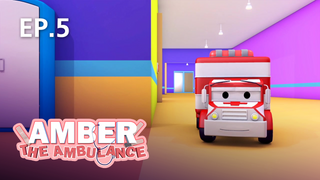 EP.05 Carrie the Candy Car and the Tummy Ache | Amber the Ambulance