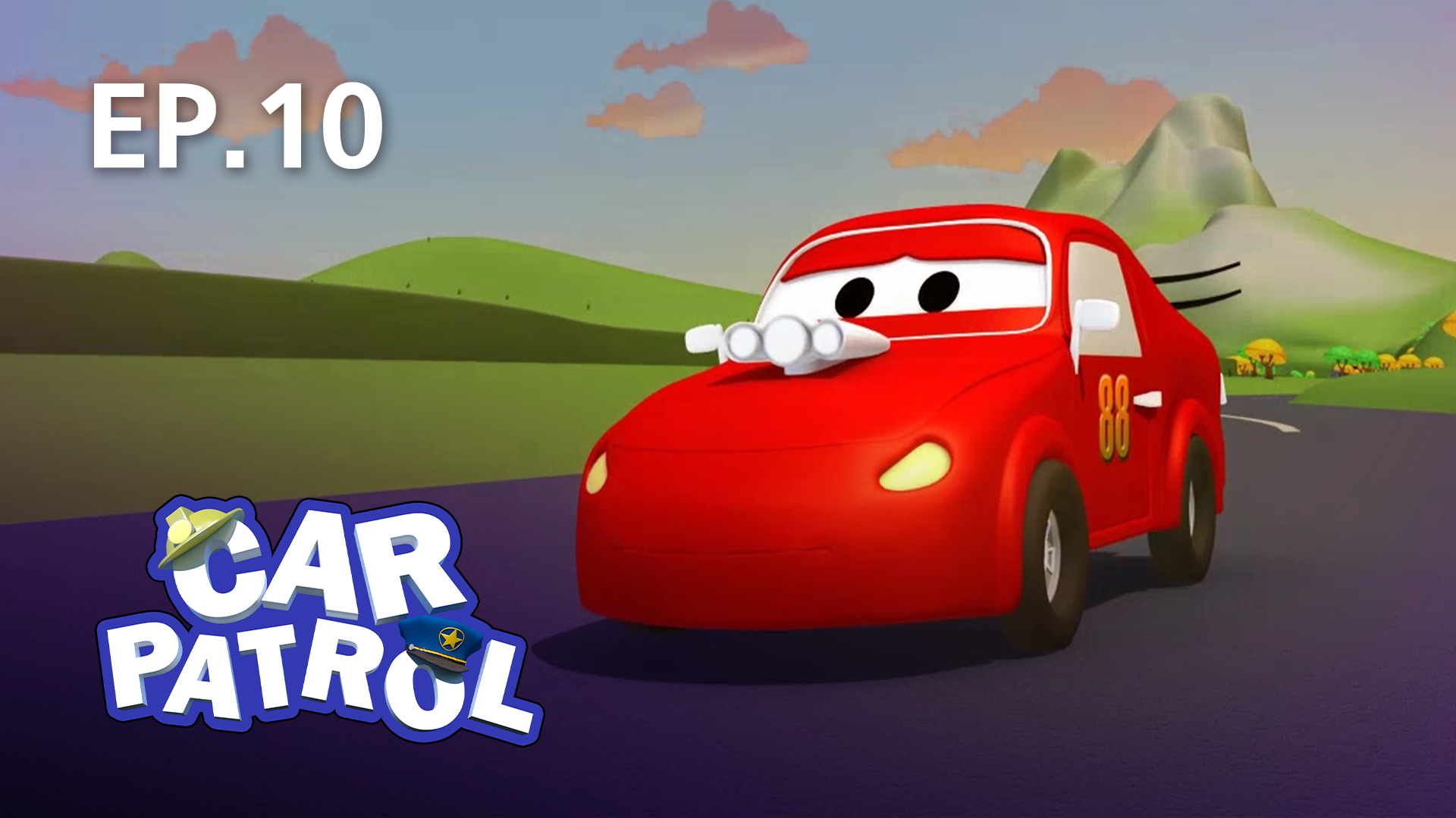 EP.010 Car Patrol and the Racing Car Car Patrol Watch Series Online