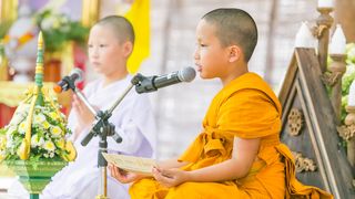 สามเณรชิตะ บรรยายธรรม - สามเณรปลูกปัญญาธรรม ปี 4
